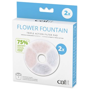 Náplň Catit filtrační Triple Action pro Senses 2.0 Flower 2ks-KS