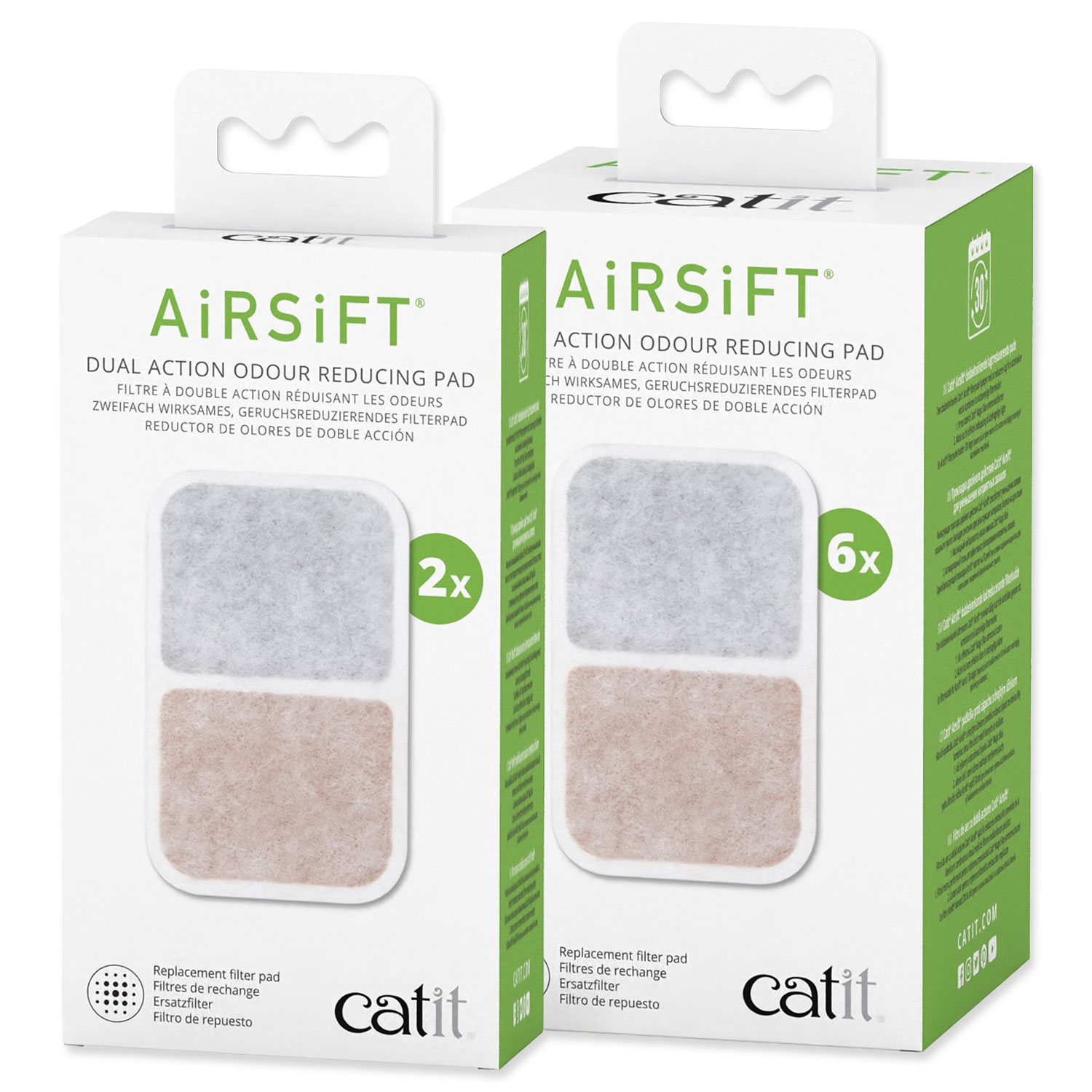 Filtr Catit pro toalety Jumbo & Design 6ks-KS