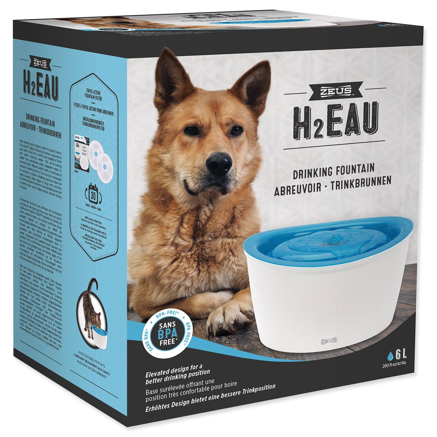 Fontána Dogit ZEUS 6L-KS