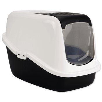 Toaleta Savic Nestor bílo-černá 56x39x38,5cm-KS