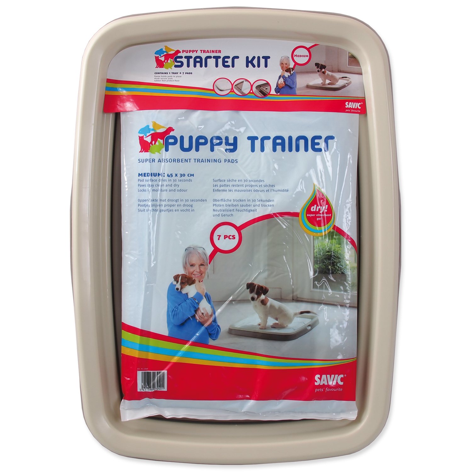 Podložka Savic Puppy trainer M 48x35cm 7ks-KS