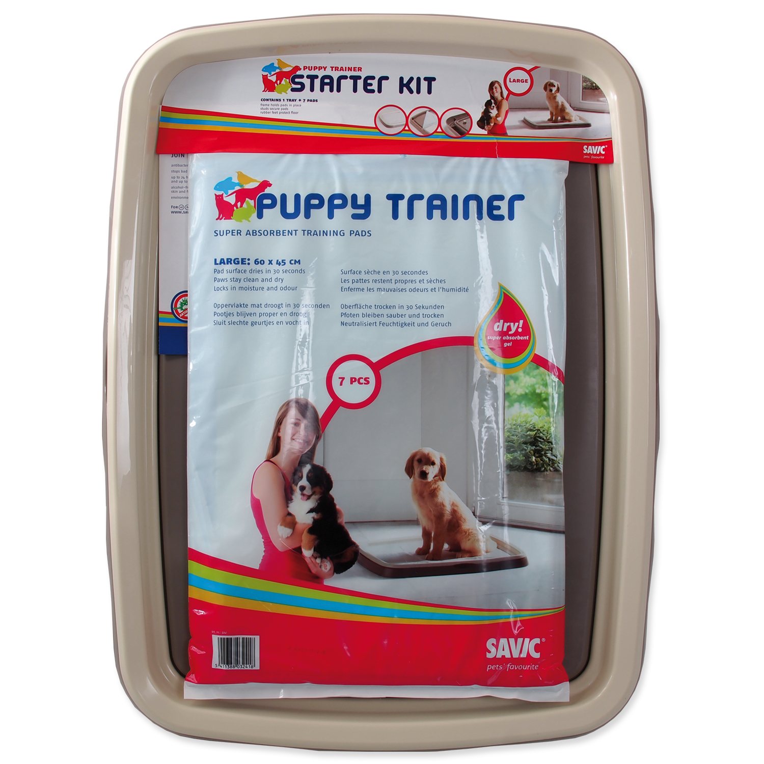 Podložka Savic Puppy trainer L 60x48cm 7ks-KS