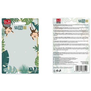 Hračka Dog Fantasy Safari tygr s uzlem pískací 18cm-KS