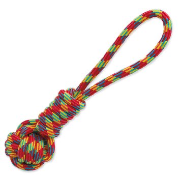 Hračka Dog Fantasy přetahovadlo tenisák házecí 34cm-KS