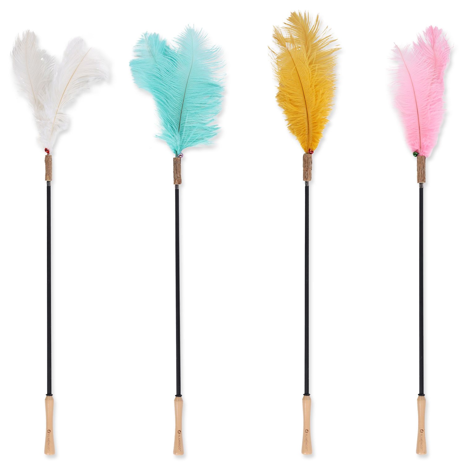 Hračka Flamingo Bliss šidítko teleskopické mix barev 61-186cm-KS