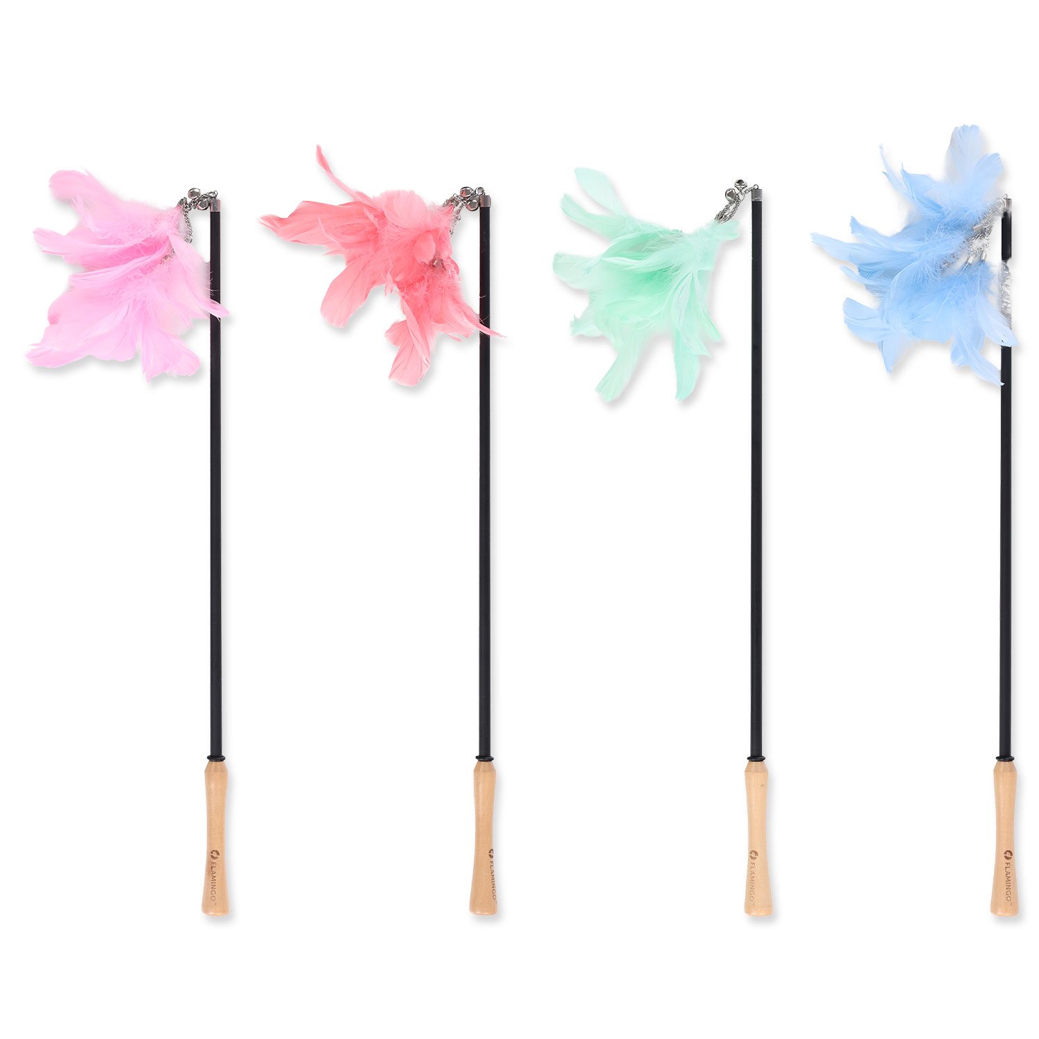 Hračka Flamingo Nimmy šidítko teleskopické mix barev 61-186cm-KS