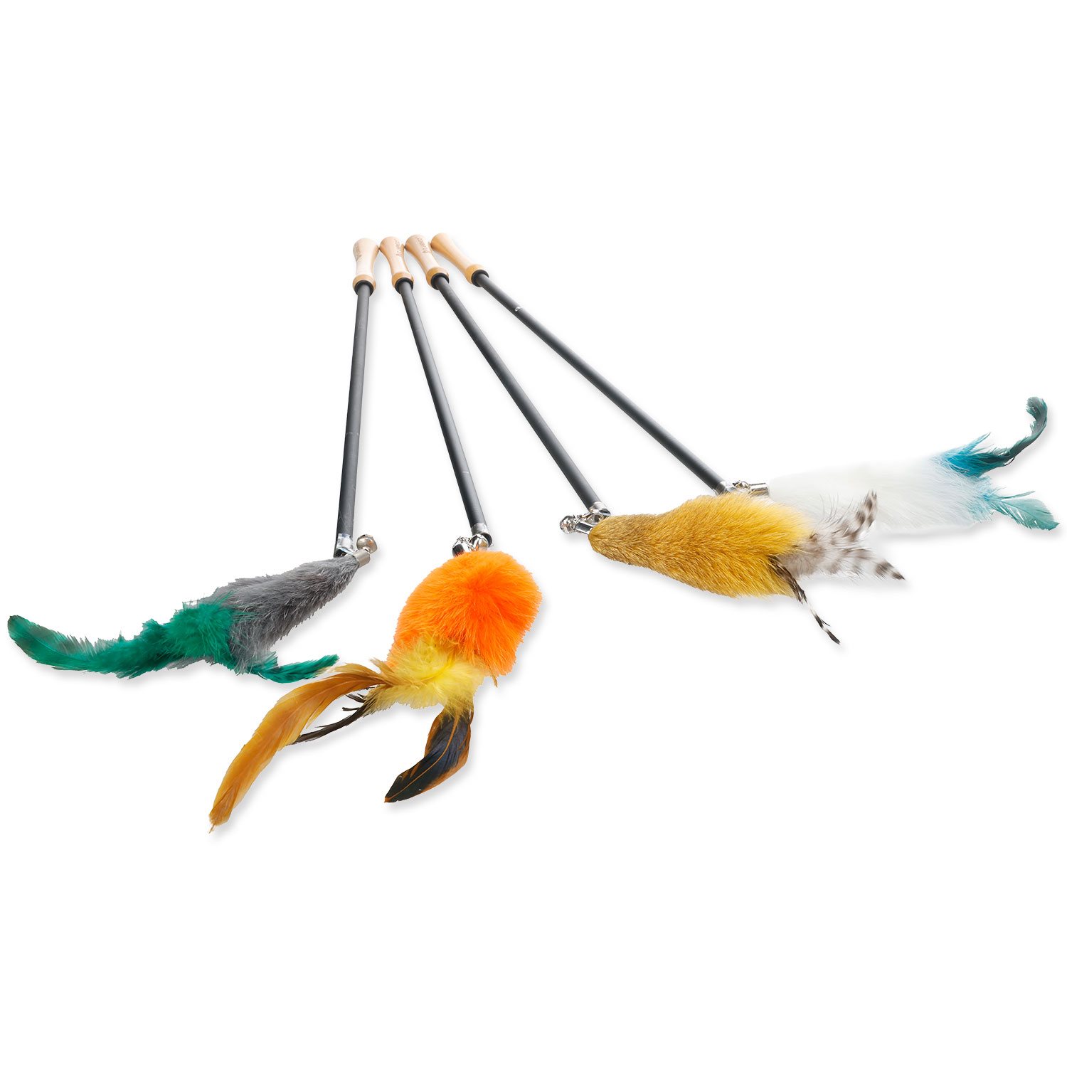 Hračka Flamingo Nouk šidítko teleskopické mix barev 61-142cm-KS