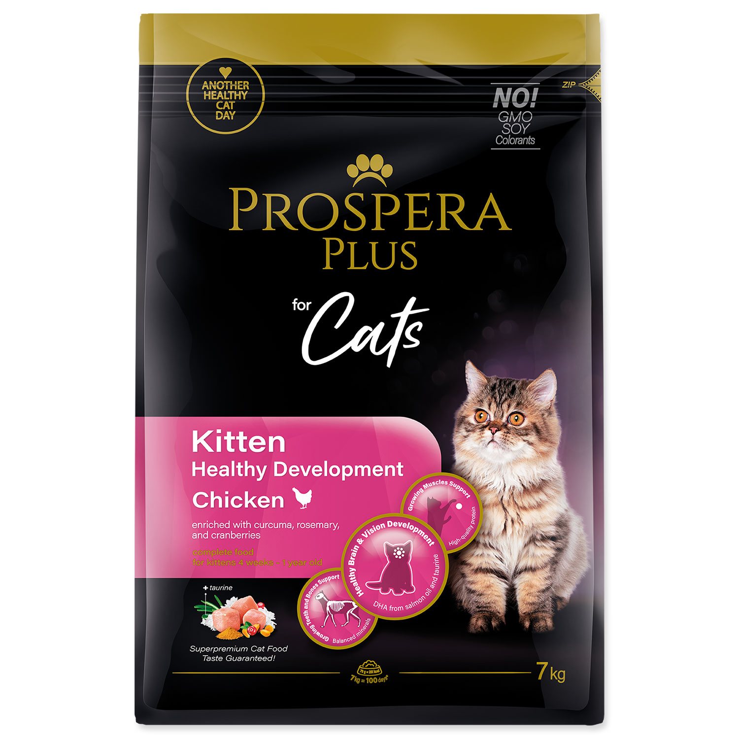 Krmivo Prospera Plus Kitten Chicken Healthy Development 7kg-KS