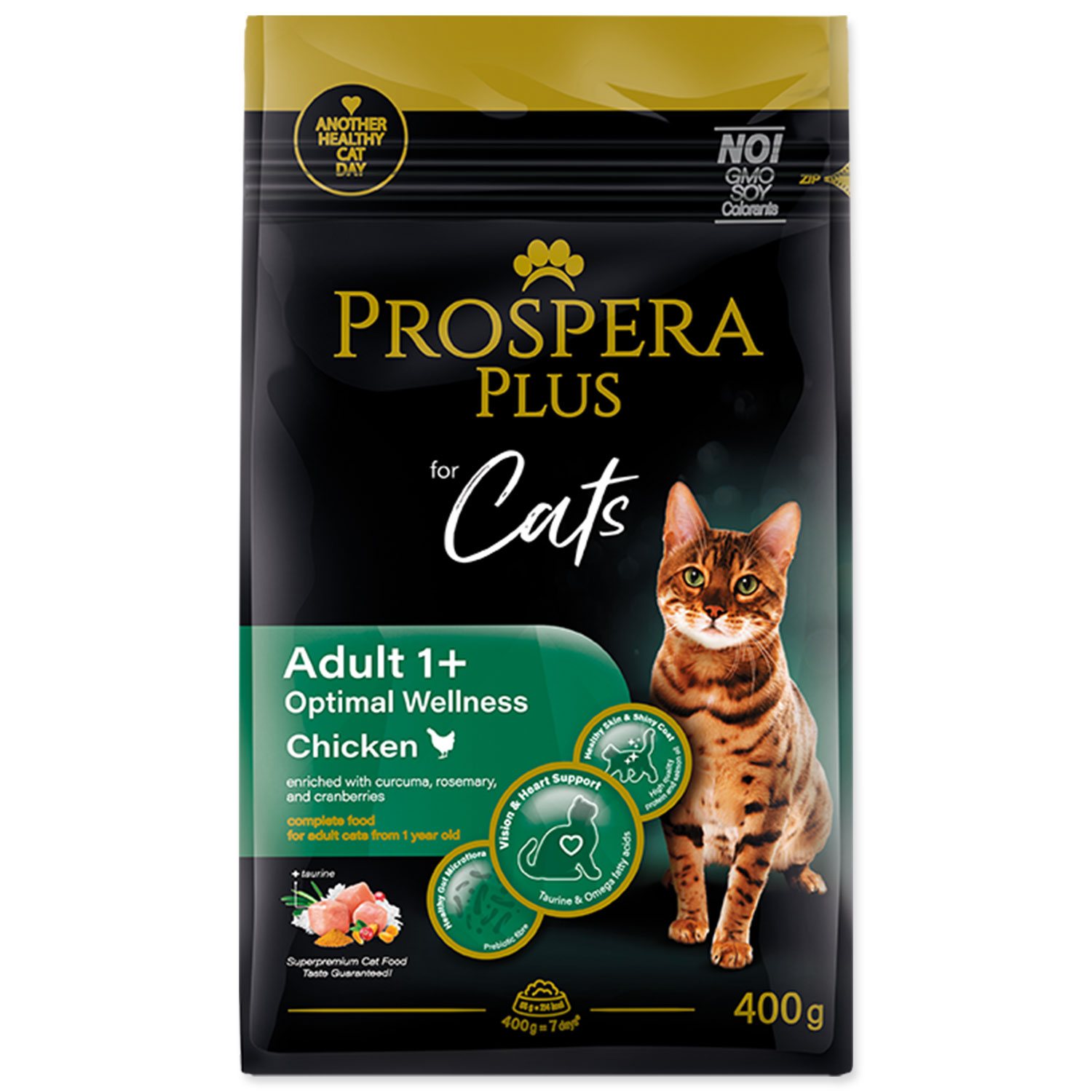 Krmivo Prospera Plus Adult 1+ Chicken  Optimal Wellness 0,4kg-KS