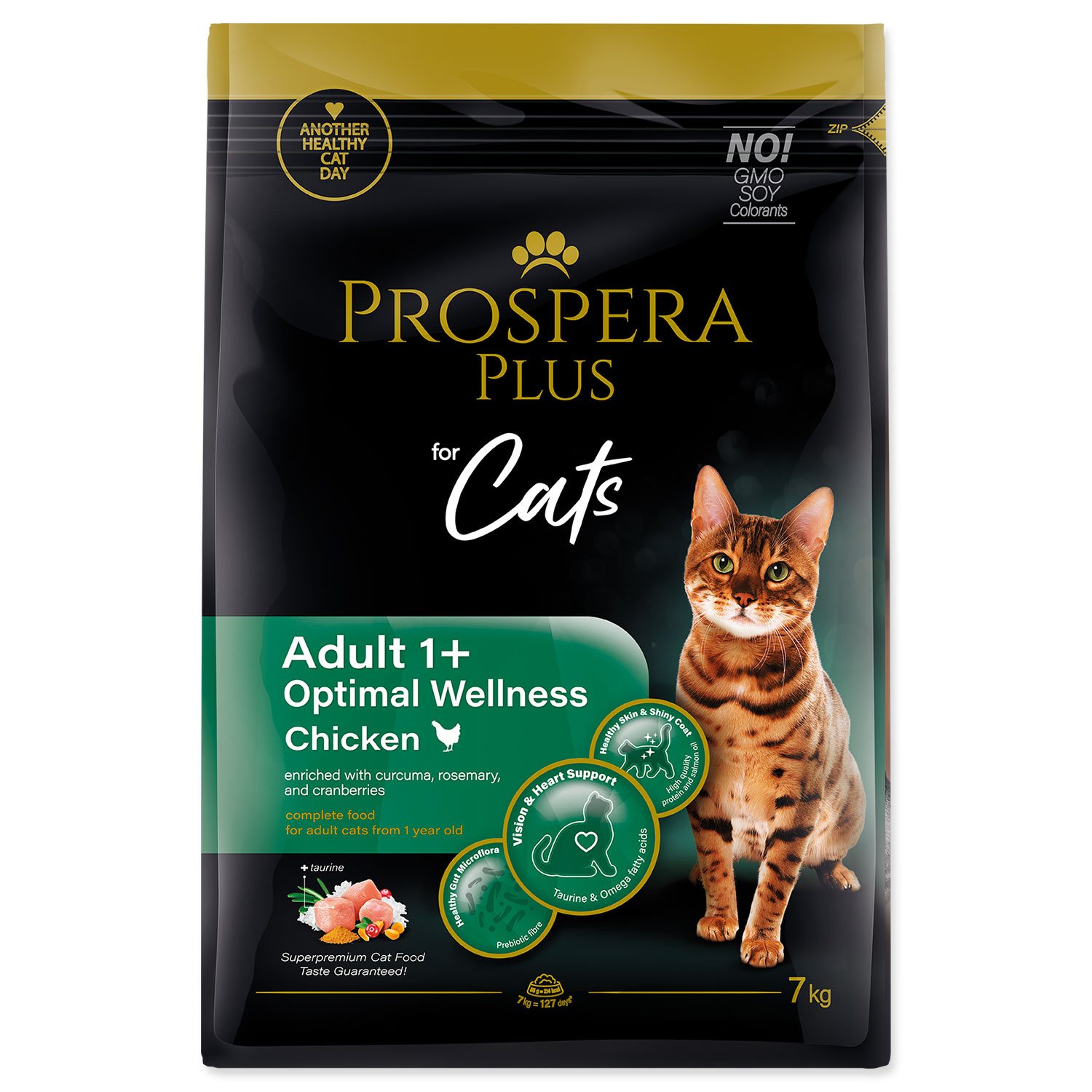 Krmivo Prospera Plus Adult 1+ Chicken  Optimal Wellness 7kg-KS