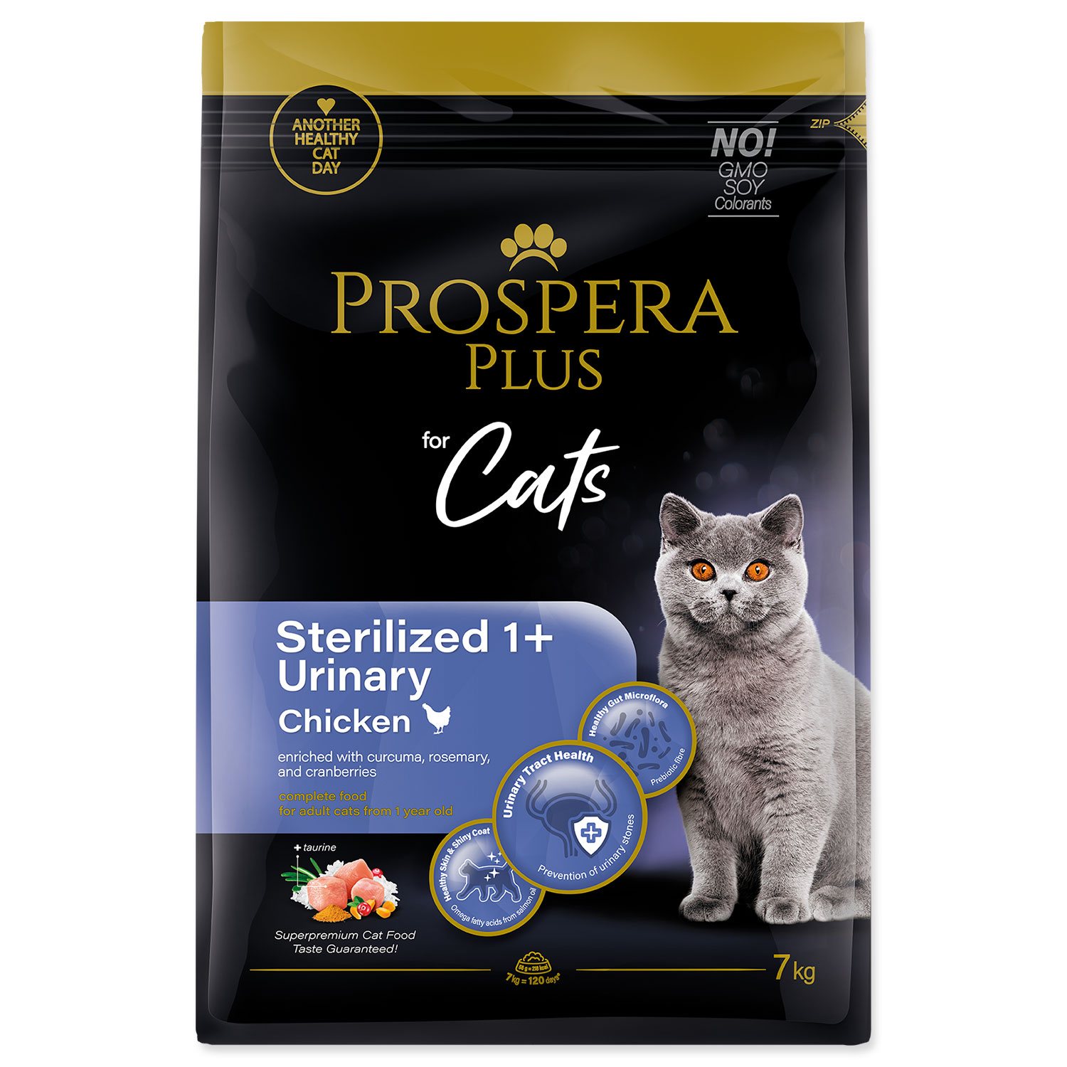 Krmivo Prospera Plus Sterilized 1+ Chicken Urinary 7kg-KS