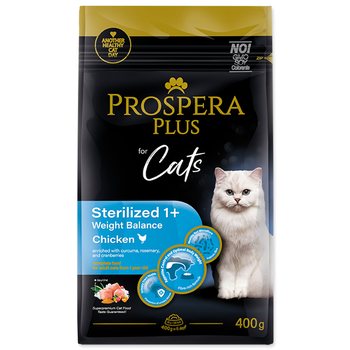 Krmivo Prospera Plus Sterilized 1+ Chicken Weight Balance 0,4kg-KS
