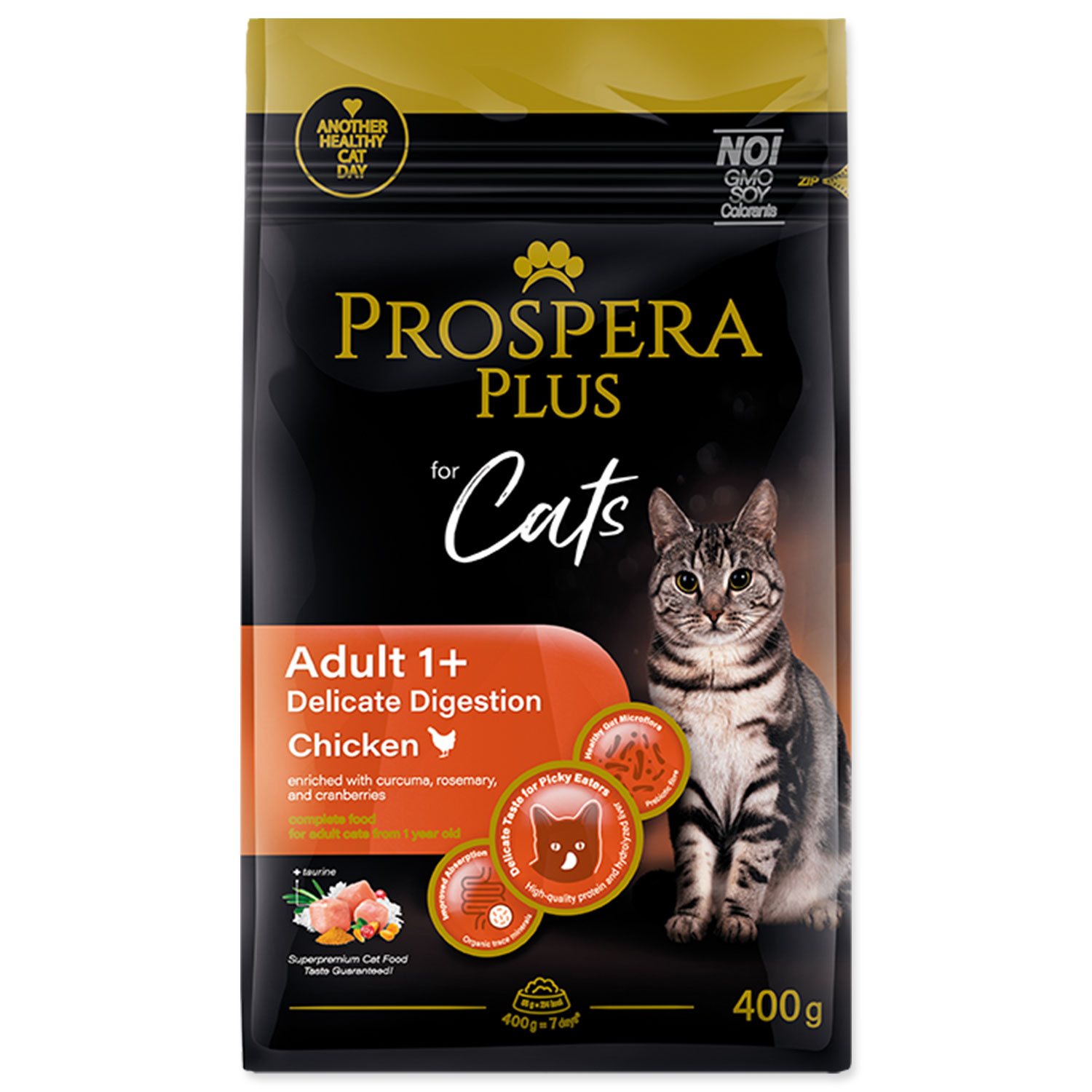 Krmivo Prospera Plus Adult 1+ Chicken  Delicate Digestion 0,4kg-KS