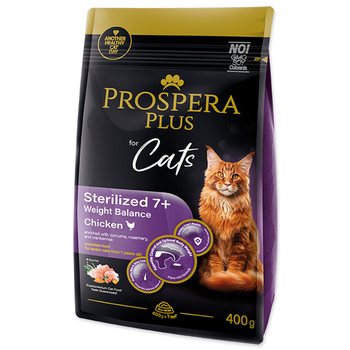 Krmivo Prospera Plus Sterilized 7+ Chicken Weight Balance 0,4kg-KS