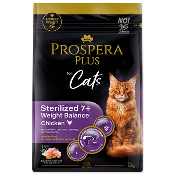 Krmivo Prospera Plus Sterilized 7+ Chicken Weight Balance 2kg-KS