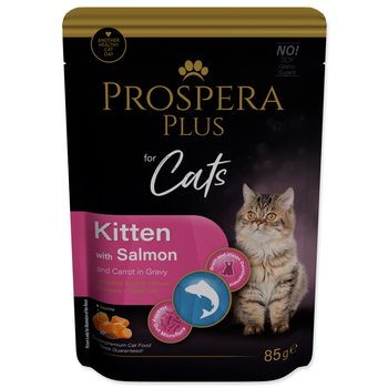 Kapsička Prospera Plus Kitten, Salmon, Carrot 85g-KS