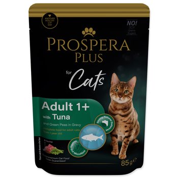 Kapsička Prospera Plus  Adult 1+, Tuna, Peas 85g-KS