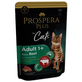 Kapsička Prospera Plus Adult 1+, Beef, Carrot 85g-KS