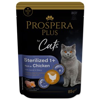 Kapsička Prospera Plus Sterilized 1+, Chicken, Carrot 85g-KARTON