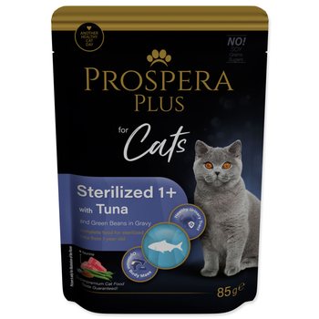 Kapsička Prospera Plus Sterilized 1+, Tuna, Beans 85g-KARTON