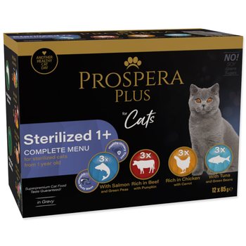 Kapsička Prospera Plus Sterilized 1+, 12x 85g-KS