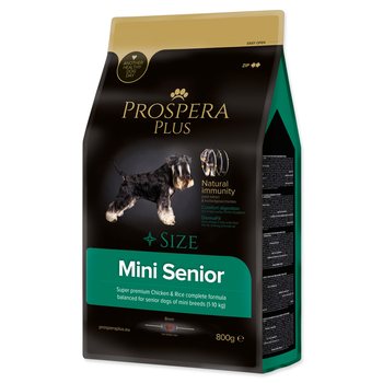 Krmivo Prospera Plus Mini Senior kuře s rýží 0,8kg-KS