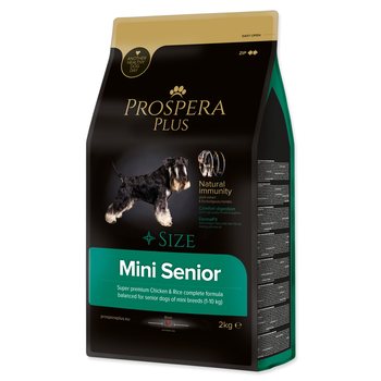 Krmivo Prospera Plus Mini Senior kuře s rýží 2kg-KS