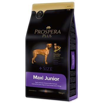 Krmivo Prospera Plus Maxi Junior kuře s rýží 15kg-KS