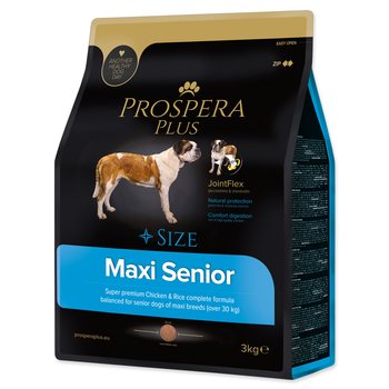 Krmivo Prospera Plus Maxi Senior kuře s rýží 3kg-KS