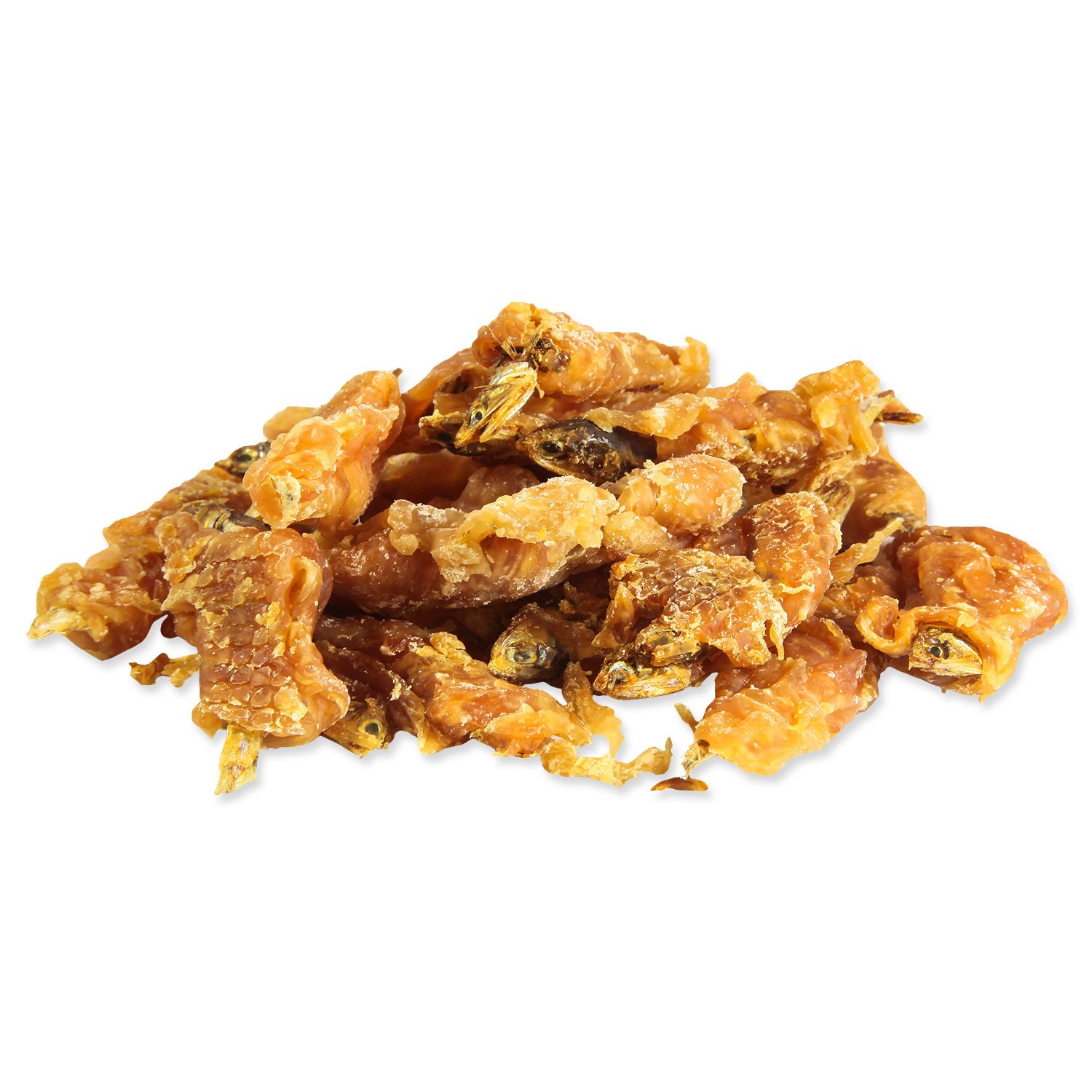 Pochoutka Prospera Plus kuřetem obalené rybičky 230g-KS