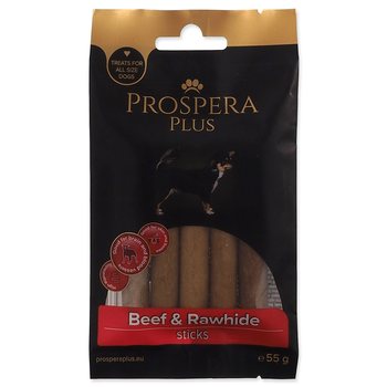 Pochoutka Prospera Plus Hovězí a surová kůže tyčinka 5ks 7,5cm-KS