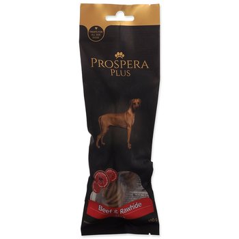 Pochoutka Prospera Plus Hovězí a surová kůže kroucená tyčinka 1ks 15cm -KS