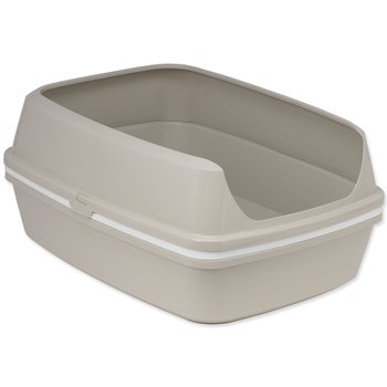 Toaleta Moderna Lift to Sift Large s roštem 50,2x38x23,7cm šedá-KS