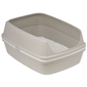 Toaleta Moderna Lift to Sift Large s roštem 50,2x38x23,7cm šedá-KS