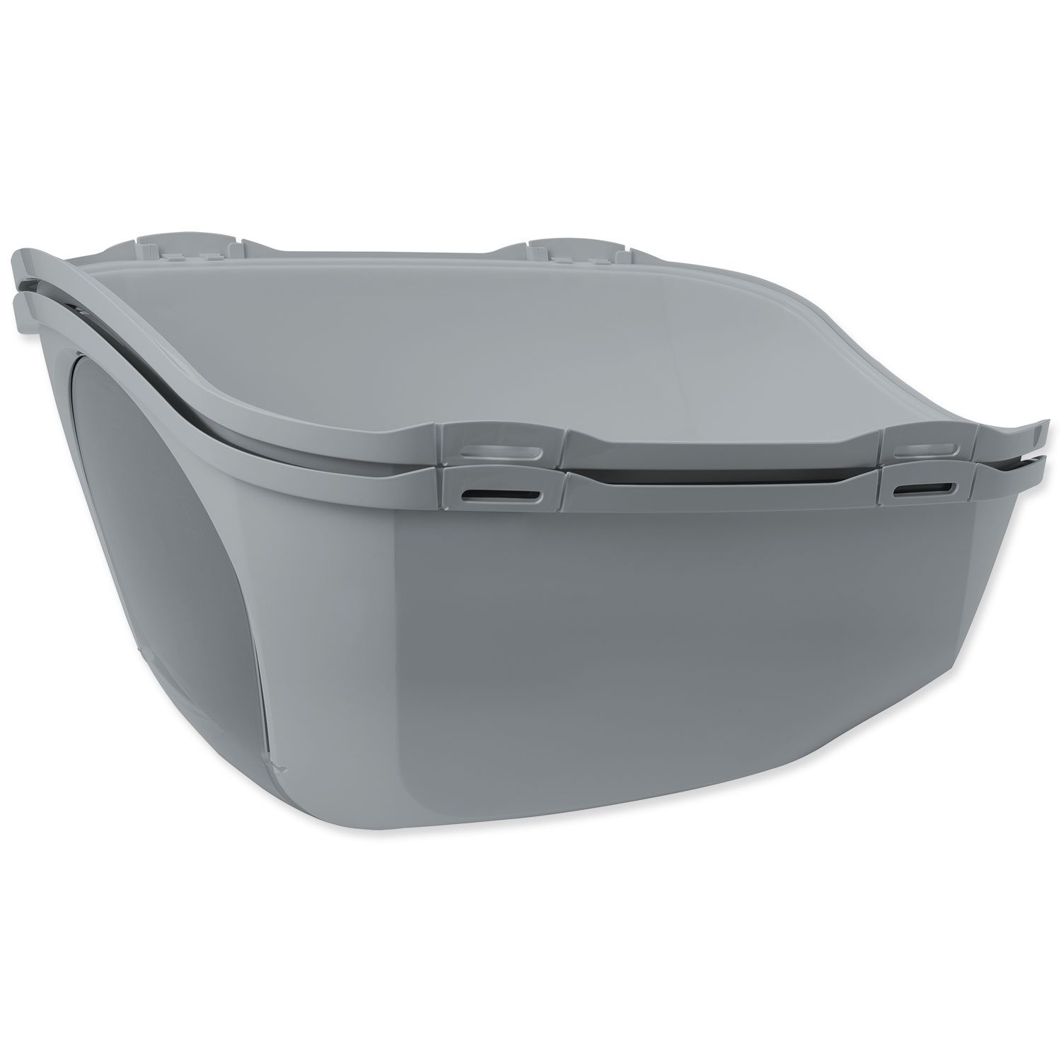 Toaleta Moderna Mega Smart 66,2x45,9x49cm šedá-KS