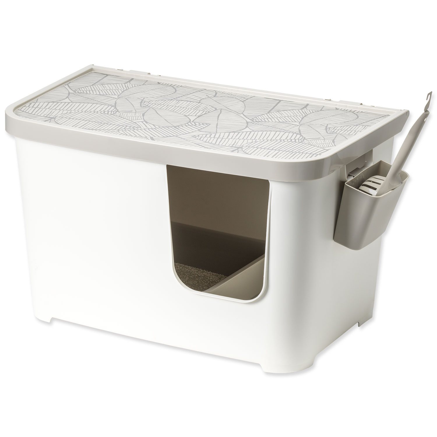 Toaleta Moderna Casetta Camelia 75,7x 45x45cm krémová-KS