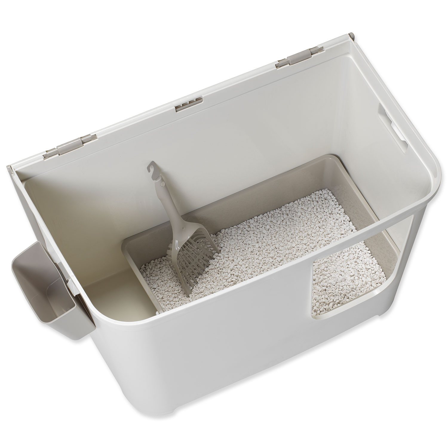 Toaleta Moderna Casetta Camelia 75,7x 45x45cm krémová-KS