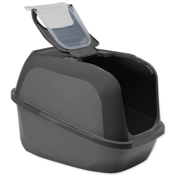 Toaleta Moderna Mega Deluxe 65,8x48,6x45,8 tm.šedá-KS