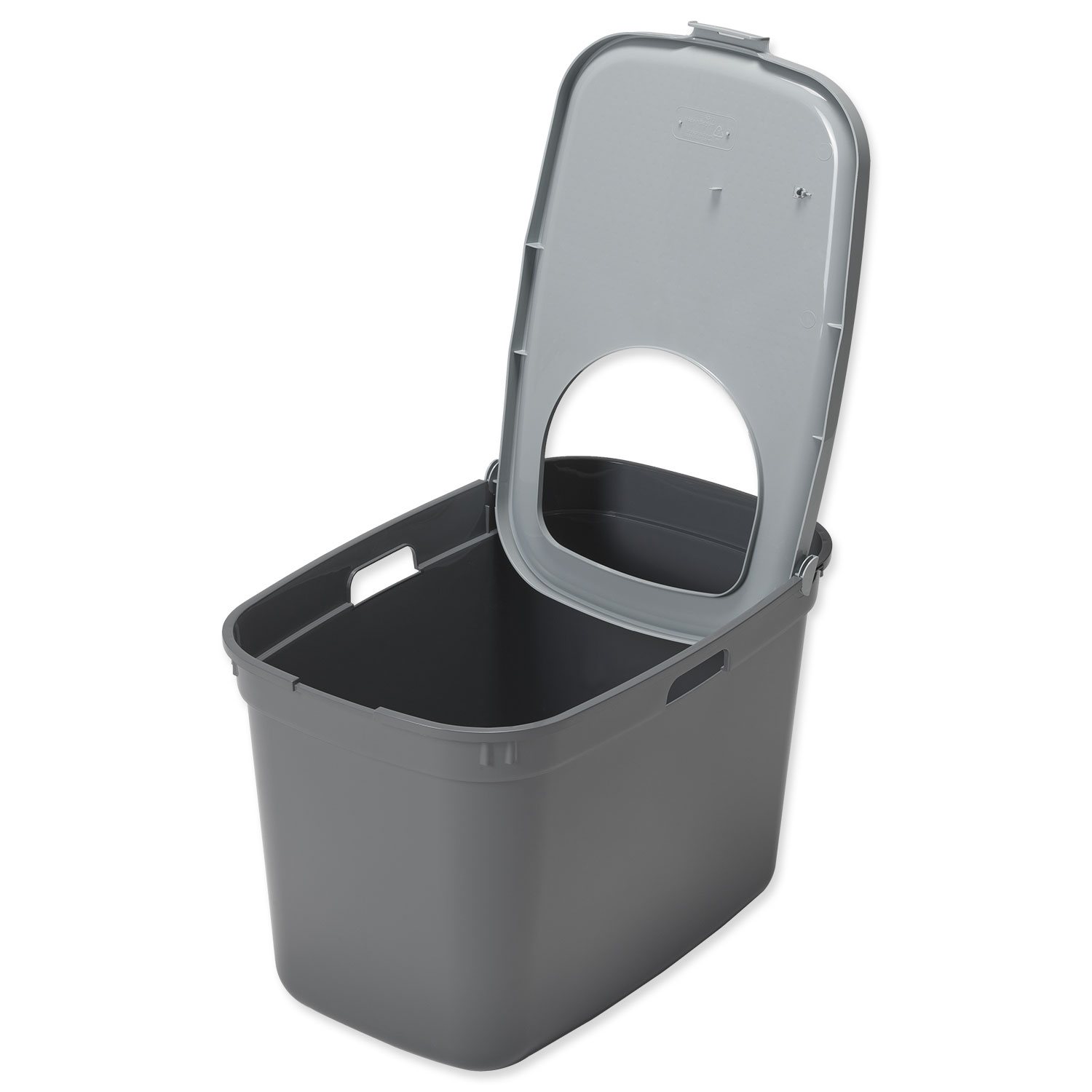 Toaleta Moderna Top Cat 59x39x38,3cm šedá-KS