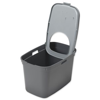 Toaleta Moderna Top Cat 59x39x38,3cm šedá-KS