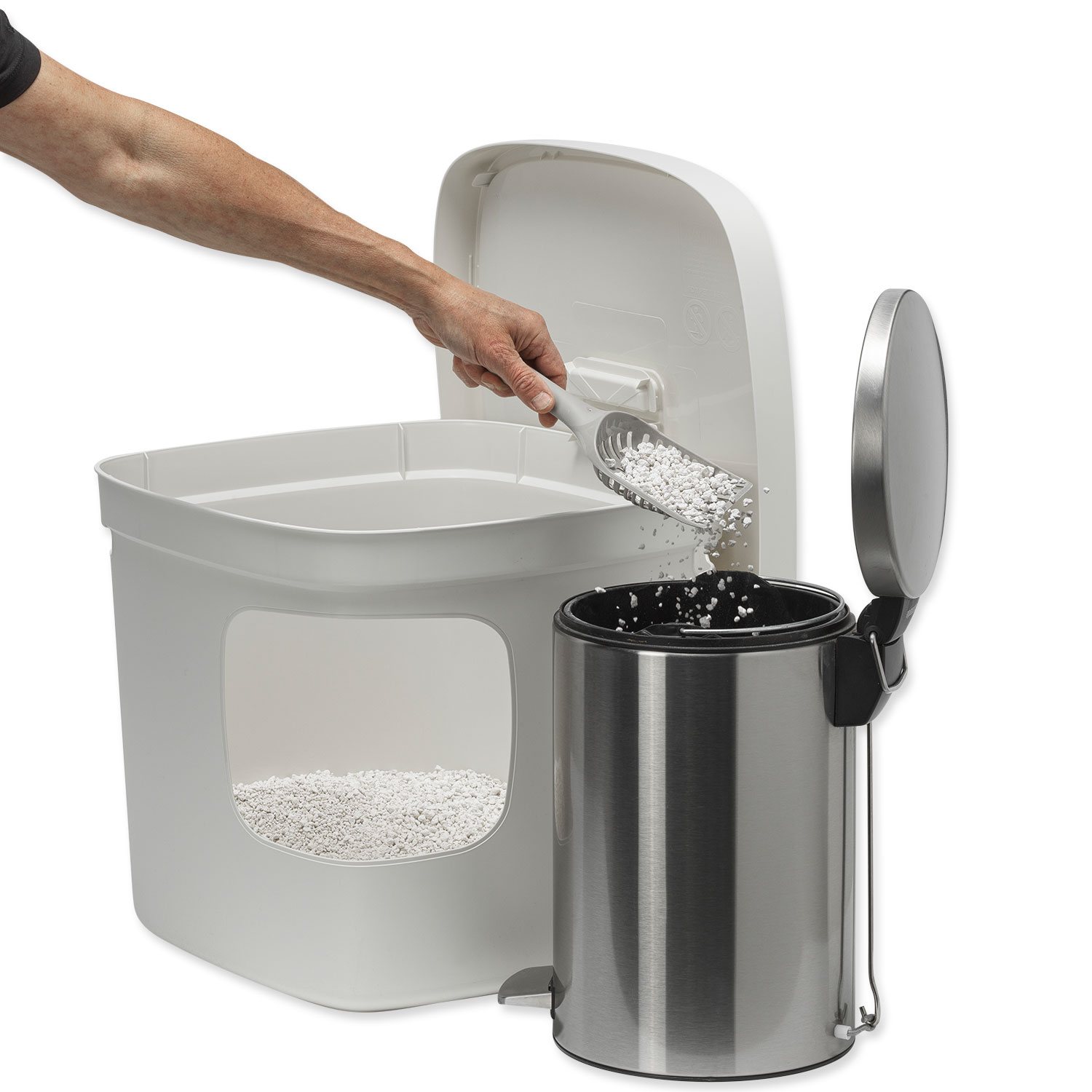 Toaleta Moderna Cubana 49,5x49,5x43cm krémová