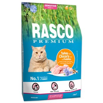 Krmivo Rasco Premium Sensitive krůta s kořenem čekanky a probiotiky 2kg-KS