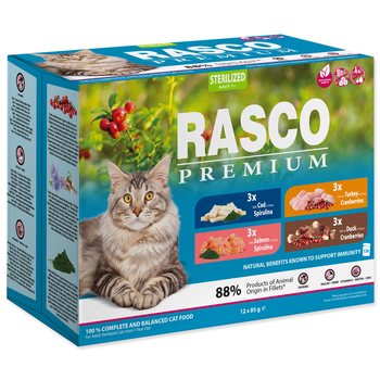 Kapsička Rasco Premium Sterilized Multi 12x85g-KS