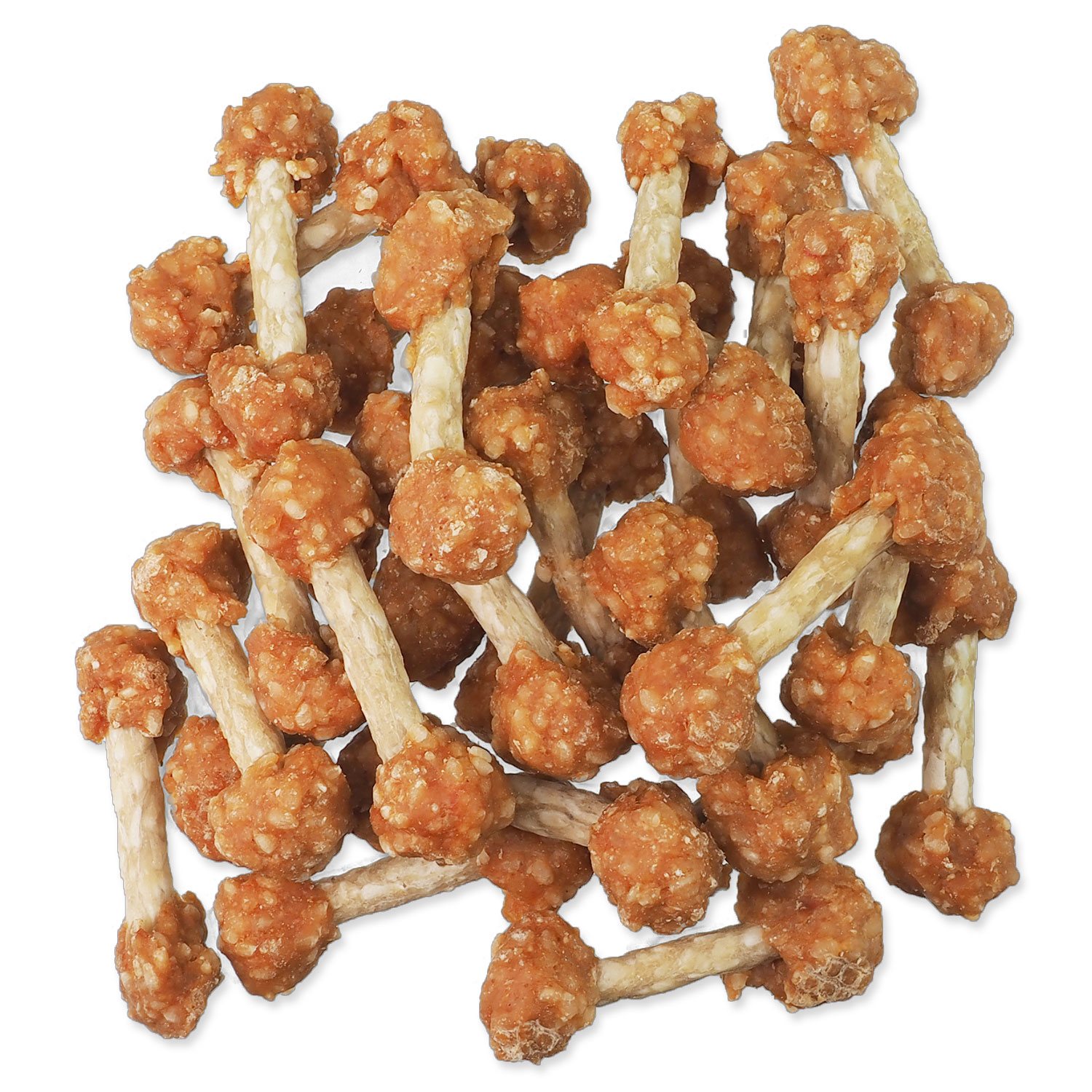 Pochoutka Rasco Premium buvolí kůže obalená kuřecím, paličky 500g-KS