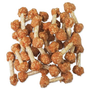 Pochoutka Rasco Premium buvolí kůže obalená kuřecím, paličky 500g-KS