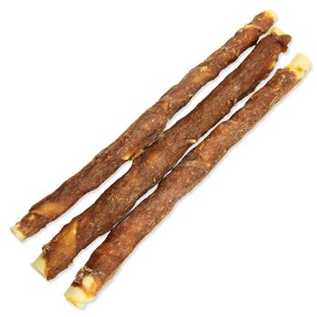 Pochoutka Rasco Premium buvolí kůže obalená kachním, tyčinky 3x250g-KS