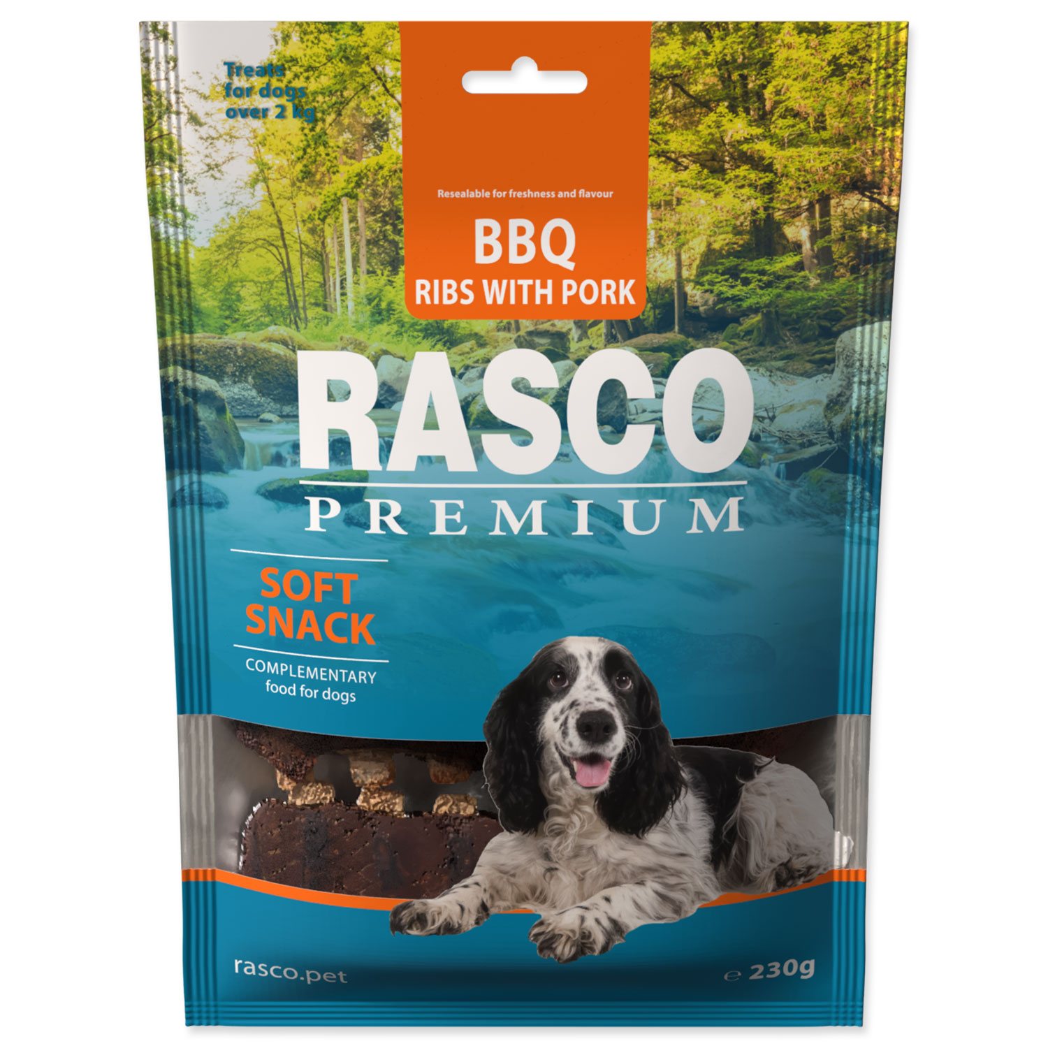 Pochoutka Rasco Premium BBQ Vepřová žebírka 230g-KS