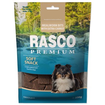 Pochoutka Rasco Premium mouční červi a extra mrkví 230g-KS