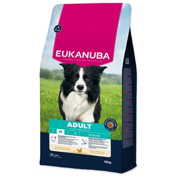 Krmivo EUKANUBA Adult Medium rich in fresh chicken 15 kg-KS