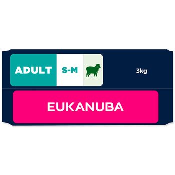 Krmivo EUKANUBA Adult Small and Medium breed rich in lamb 3 kg-KS